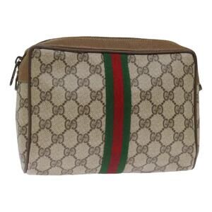 Authentic Gucci GG Supreme Sherry Line Bag